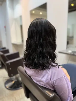 ミディアム スパイラルパーマ /神野のヘアスタイル