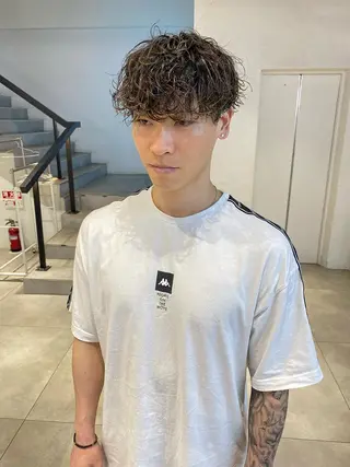 パーマ メンズ 新宿【メンズパーマ】 塩澤太一のヘアスタイル