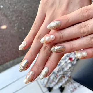 ネイル 新井 ひなののネイルデザイン