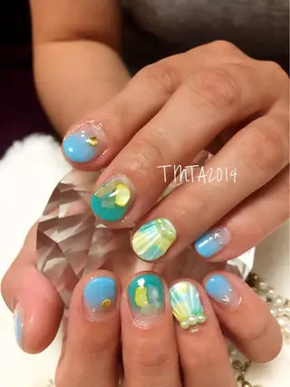 ネイル ネイルサロン ティンタ所属・馬場 典子のネイルデザイン