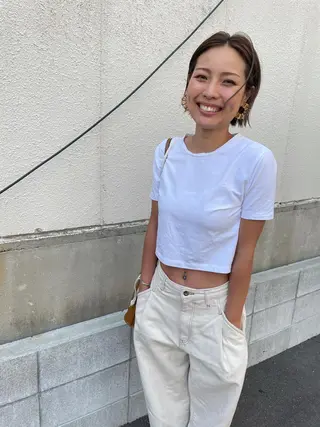 ショート さの あやねのヘアスタイル