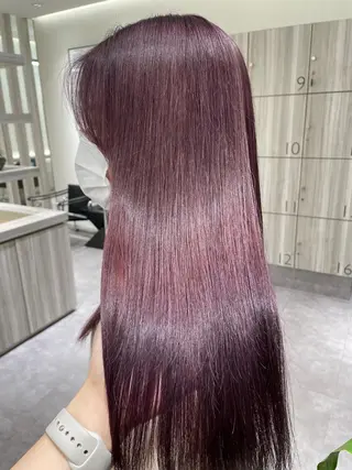 ロング カラー karin/インナー カラー/北名古屋市のヘアスタイル