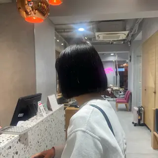 ショート カラー karin/ ボブ♡暖色カラーのヘアスタイル