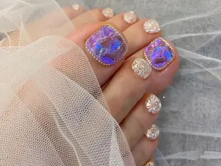 ショート 🐼panda nail所属・ロレイン ちゃんのネイルデザイン