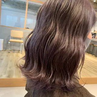 セミロング 西岡 優太のヘアスタイル