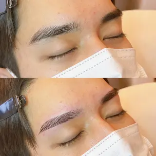 メンズ アイブロウ 眉毛×まつげ×ネイル　WHITE EYE 鳳店所属・WHITE EYE鳳 眉毛/まつげ/ネイルの眉毛・アイブロウイメージ