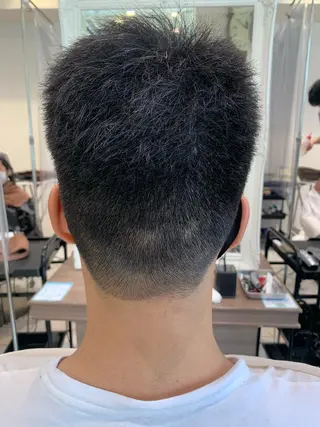 ショート メンズ 【メンズ縮毛矯正】 田中秀斗のヘアスタイル