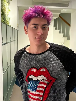 ショート カラー メンズ La Pensee/ カスヤリクのヘアスタイル