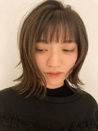 ショート カラー Batta所属・坂上 岳のヘアスタイル