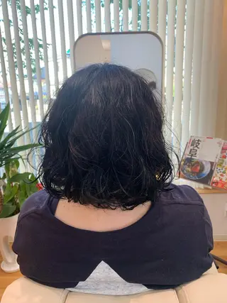 パーマ rikura hair (旧ヘアーショップ  KURA)所属・中本 真央のヘアスタイル