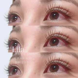 マツエク・マツパ Lila彦根店所属・Lila 彦根店のマツエク・マツパデザイン