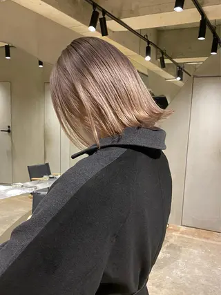 ショート カラー hemm,hemm.所属・ショート・ボブ MIKUのヘアスタイル