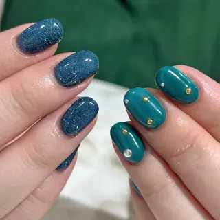 ネイル はあとねいる筑紫口店 Hitomiのネイルデザイン