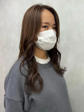 ロング 艶カラー/レイヤー Mio🌸のヘアスタイル