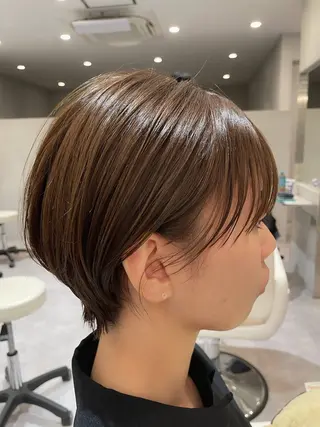 ショート カラー パーマ uru所属・🪼ショート推し🪼 坂本大樹のヘアスタイル