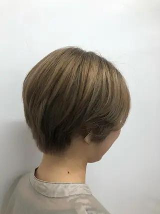 ショート カラー Mintleaf 💛MAYUKOのヘアスタイル