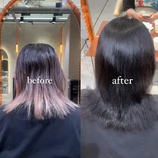 ミディアム カラー 🦋美髪矯正、髪質 改善のプロ🦋アオイのヘアスタイル