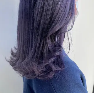 セミロング カラー レイヤー/ハイトーン 🧸SENAのヘアスタイル