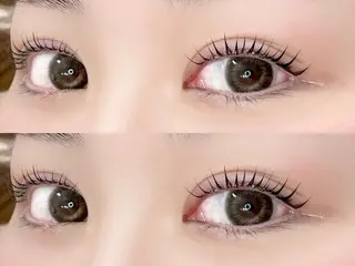 マツエク・マツパ 藤田あかね🎀 カラー/艶髪のヘアスタイル