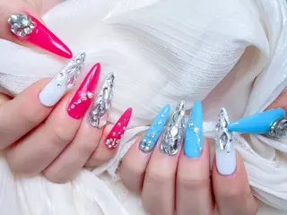 ネイル M🌷nail 長さだし専門店のネイルデザイン