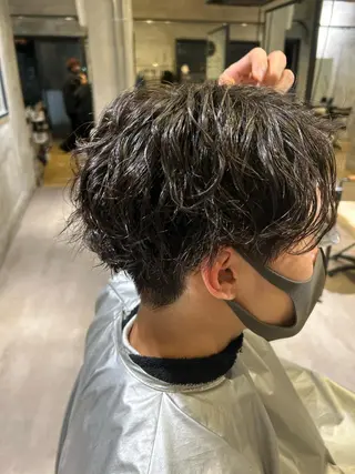 パーマ メンズパーマ専門店 【店長】⚜️イチカワのヘアスタイル