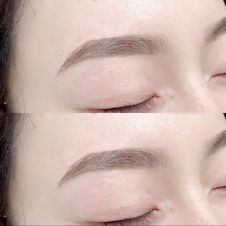 アイブロウ 韓国風まつげ 🩵 𝗬𝗨𝗜のマツエク・マツパデザイン