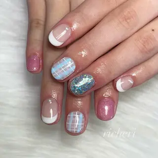 ミディアム ネイル richeri beautyのネイルデザイン