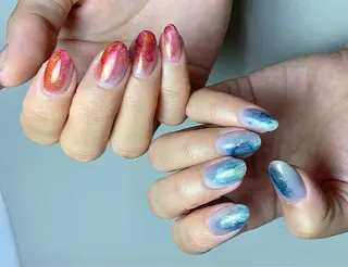 ミディアム cattleya nailのネイルデザイン