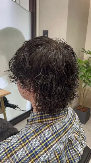 ミディアム パーマ 🌴TELAHAIR 葛西店RIKU🌊のヘアスタイル