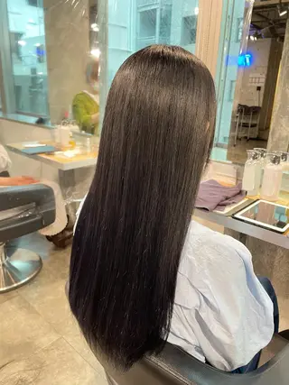 ロング カラー ベージュカラー💖 やすひろのヘアスタイル