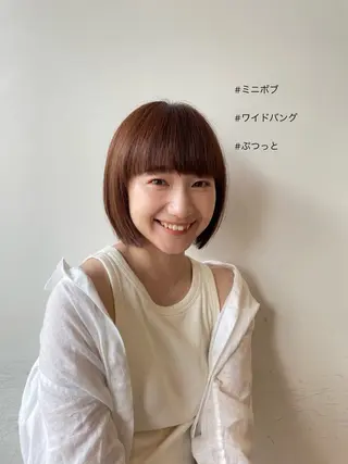 ショート ボブ/ミディアム 親しみやすさ/さくらのヘアスタイル
