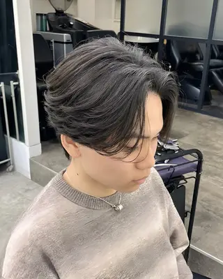 ショート パーマ メンズ メンズカラー、カット /KANTAのヘアスタイル