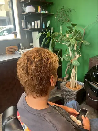 ショート メンズ 浜田 希々香のヘアスタイル