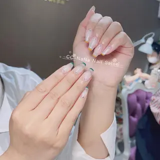 ネイル 💎CC・NaNa 韓国風ネイル🌙Cのネイルデザイン
