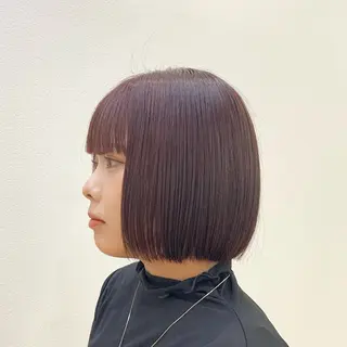 ショート カラー ヘアアレンジ キヨミ 韓国レイヤーカットのヘアスタイル