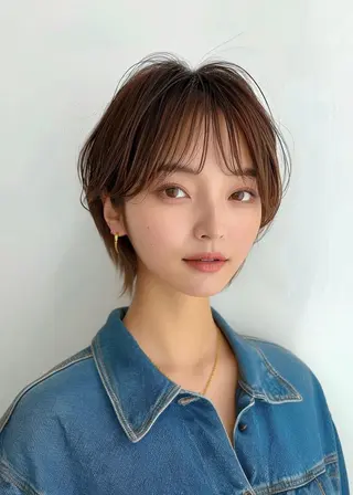 ショート nex the salon coall所属・🫧似合わせショート イシダ🫧のヘアスタイル