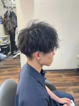 パーマ メンズ Leggu所属・木田 智大のヘアスタイル