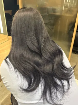 ロング 美髪縮毛矯正/ ケアカラー🍓KAEのヘアスタイル