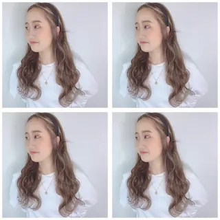 ロング カラー 似合わせ/ブリーチ カラー.岡田友仁のヘアスタイル