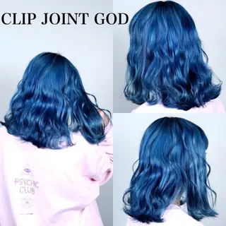 ミディアム カラー ヘアアレンジ 秋葉 洸平のヘアスタイル