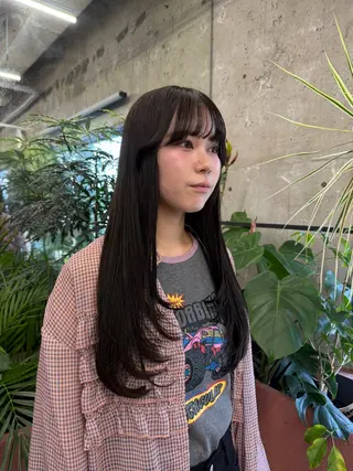 ロング 林 菜月のヘアスタイル