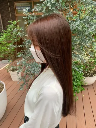 ロング ハイトーン/メンズ/ ウルフ特化   小松のヘアスタイル