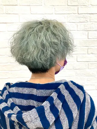 ショート MiRI💜地毛級 エクステ✖似合わせ技のヘアスタイル