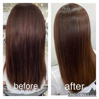 セミロング 【髪質改善】に特化 オリーブオイルクラブのヘアスタイル