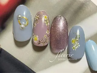 ネイル フルリール 【プライベートサロンのネイルデザイン