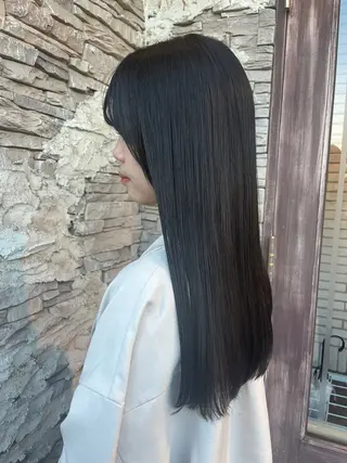 ロング カラー 森 理音のヘアスタイル