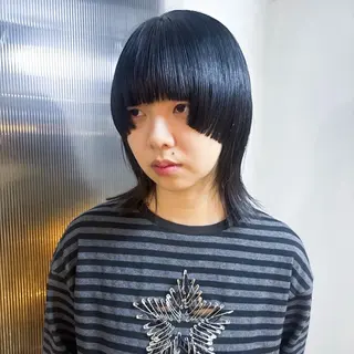 ミディアム カラー ☆RUO☆/レイヤー /ハイトーンのヘアスタイル