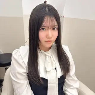 セミロング 森 隆秀/韓国ヘアのヘアスタイル