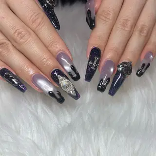 ネイル 透明感ネイル ｜mahiru.のネイルデザイン