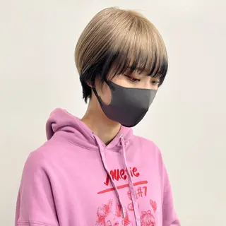 ショート カラー 🥃まろやかカラー/ ボブ🥃yujiroのヘアスタイル